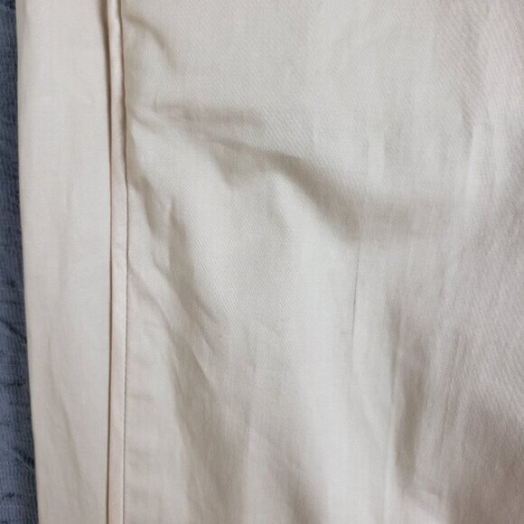 ESCADA Sport Pants Trousers Ivory size 38 Pockets Silky Cotton Blend Stretch - Picture 14 of 14